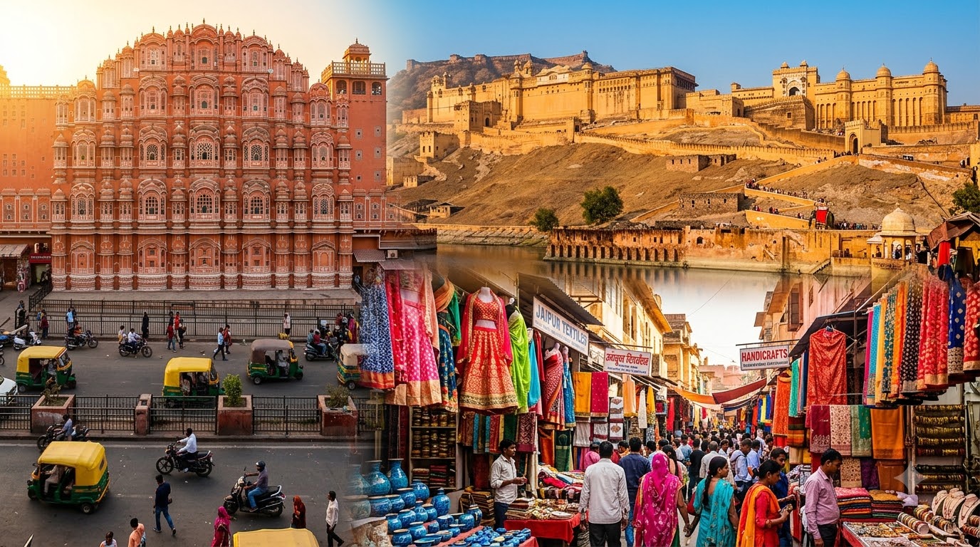 A Local’s Guide to Jaipur: Royal Forts, Authentic Bazaars & Traditional Rajasthani Thalis